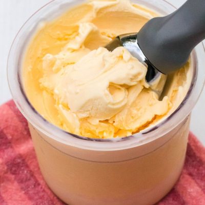 Easy Ninja Creami Eggnog Ice Cream